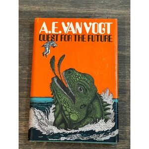 Quest for the Future A.E. Van Vogt 1970 Hardcover Sci-Fi Book Ace Books Viskupic